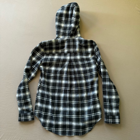 Adam Levine Hooded Sherpa Lined Flannel Shirt - Picture 3 of 6